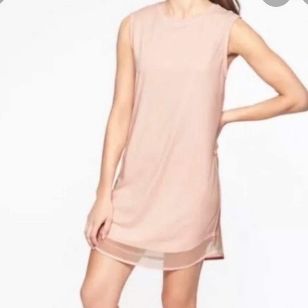 Athleta Women's Pink Quartz Sunlover Sleeveless Dress XS